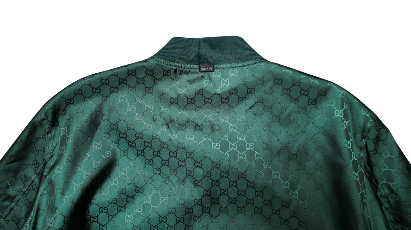 Gucci GG Monogram Track Jacket Grün