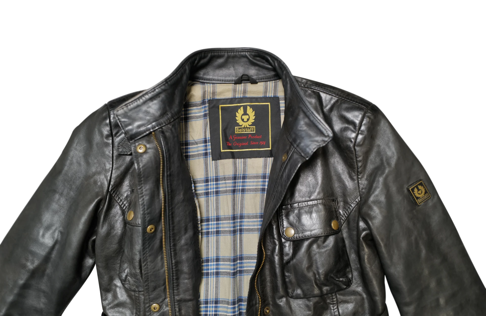 Vintage Belstaff Lederjacke