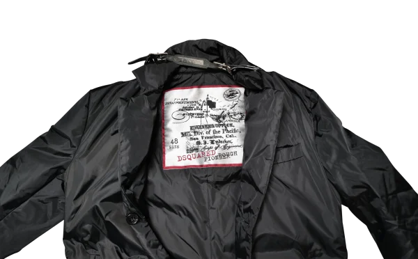 Dsquared2 Schwarze Langjacke