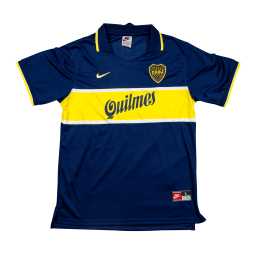 Boca Juniors Heimtrikot dunkelblau/gelb Maradona #10