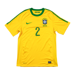 Brasilien Heimtrikot WM 2010 Maicon #2