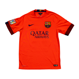 FC Barcelona Third Trikot 2014/15 Orange Neymar Jr