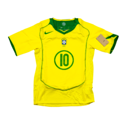 Brasilien Heimtrikot 2006 Ronaldinho #10