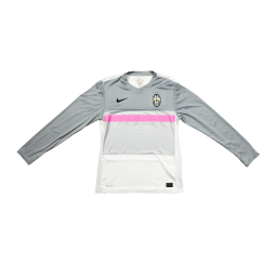 Juventus Trainingssweater 2014/15 Grau-Weiß