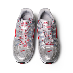 Nike P-6000 Bowerman Series Metallic Silver/University Red
