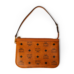 MCM Visetos Pochette Cognac klein