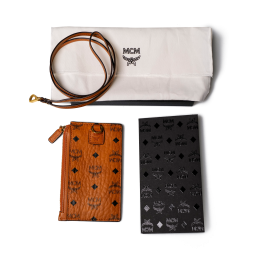 MCM Kartenetui Cognac