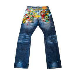Ed Hardy Japan Tattoo Jeans